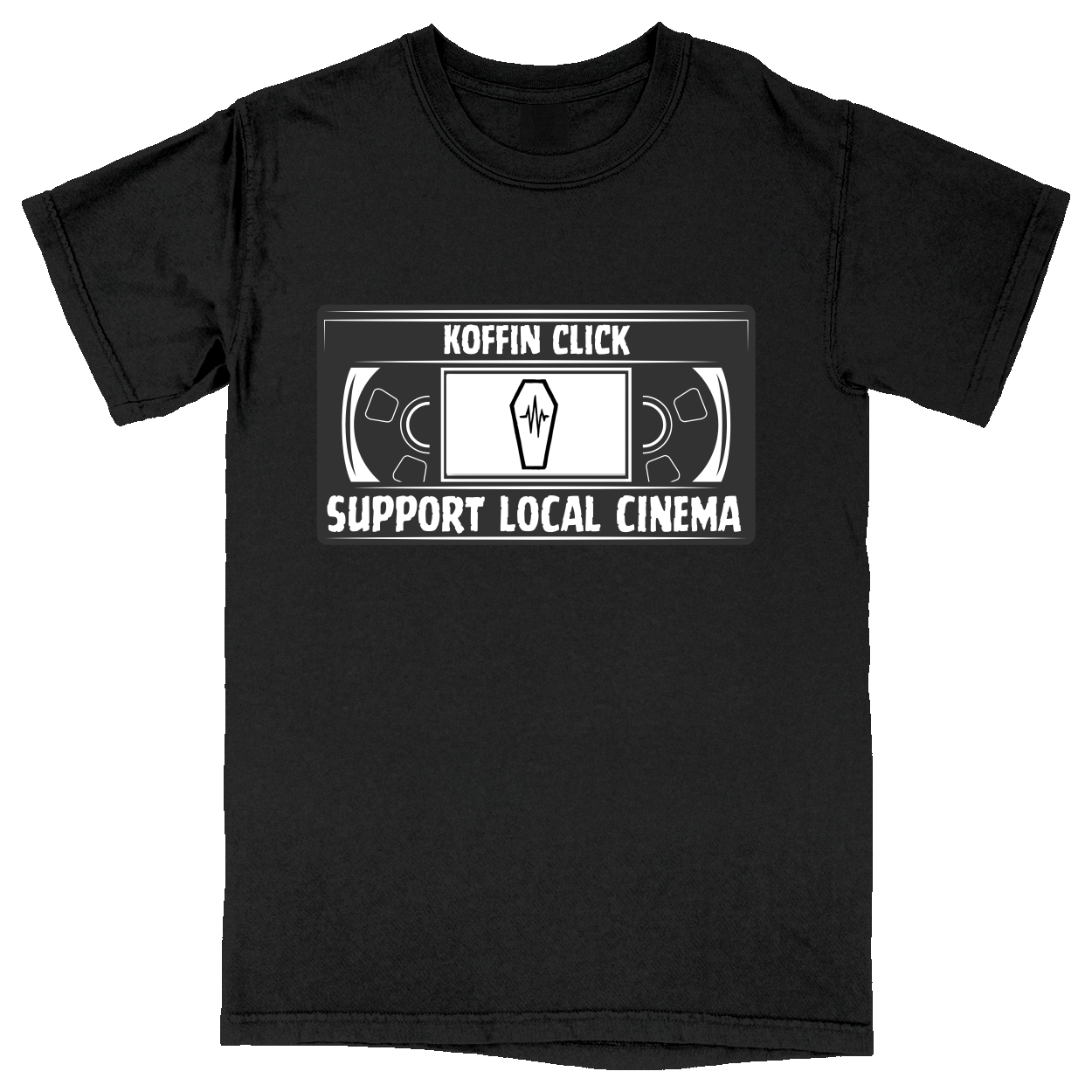 Comfort Colors Soft Heavyweight Tee - Black - front***Black|||Comfort Colors Soft Heavyweight Tee