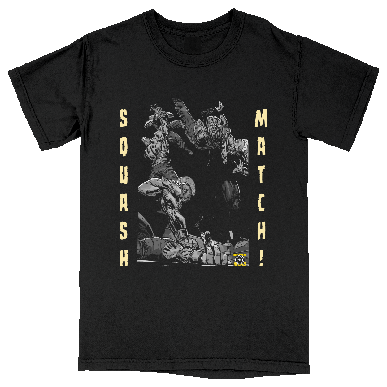 Comfort Colors Soft Heavyweight Tee - Black - front***Black|||Comfort Colors Soft Heavyweight Tee