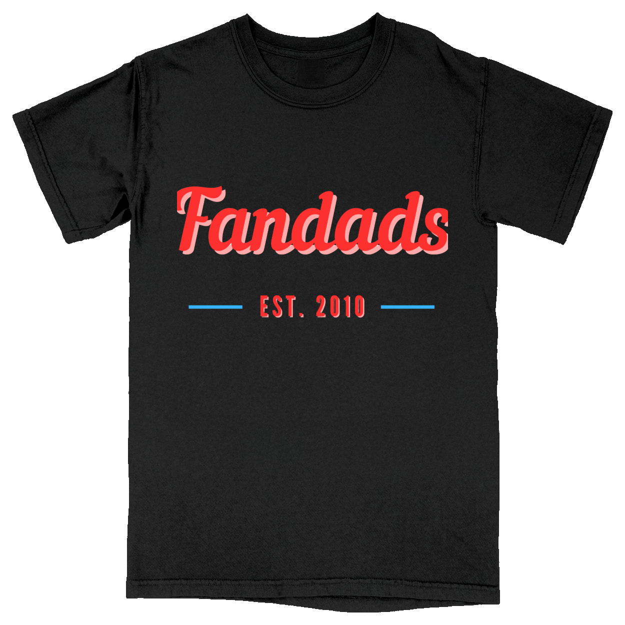 Comfort Colors Soft Heavyweight Tee - Black - front***Black|||Comfort Colors Soft Heavyweight Tee