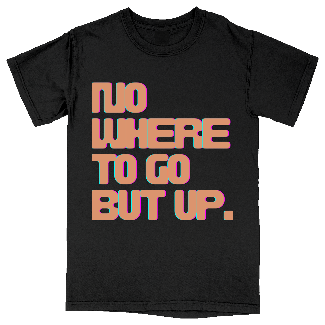 Comfort Colors Soft Heavyweight Tee - Black - front