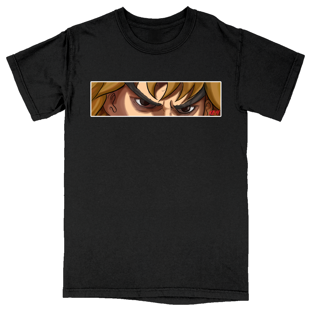 Comfort Colors Soft Heavyweight Tee - Black - front