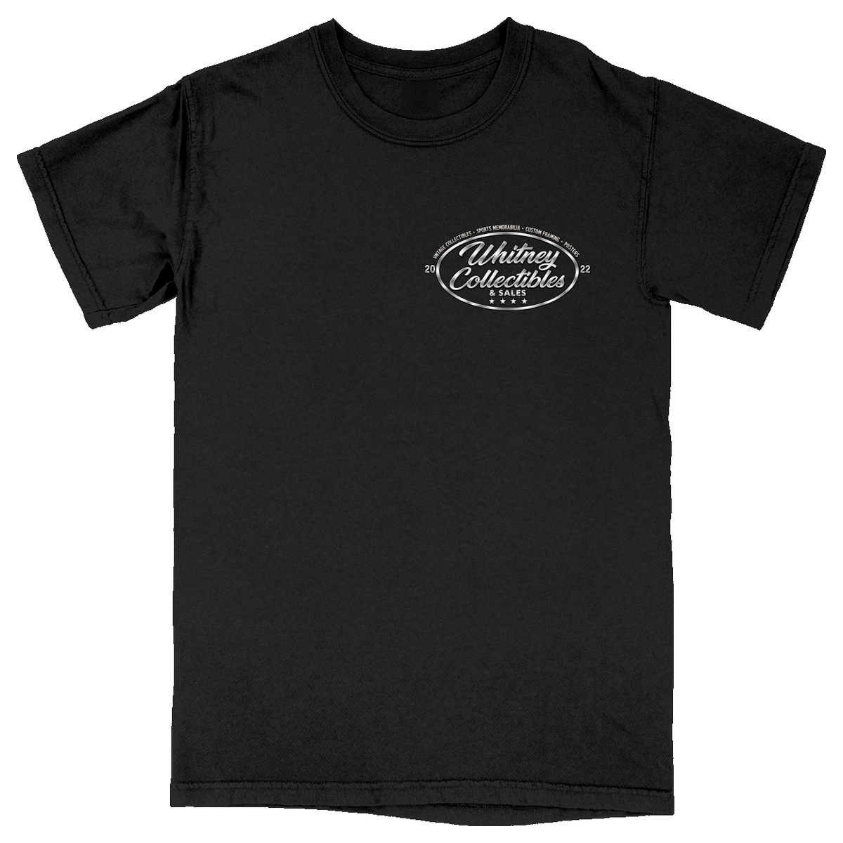 Comfort Colors Soft Heavyweight Tee - Black - front