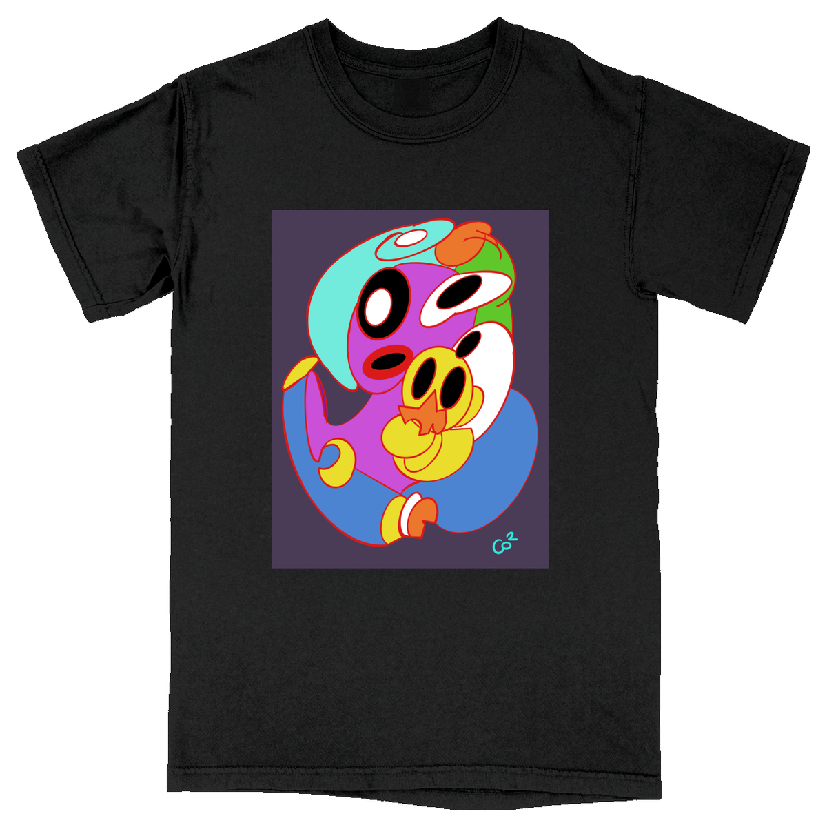 Comfort Colors Soft Heavyweight Tee - Black - front