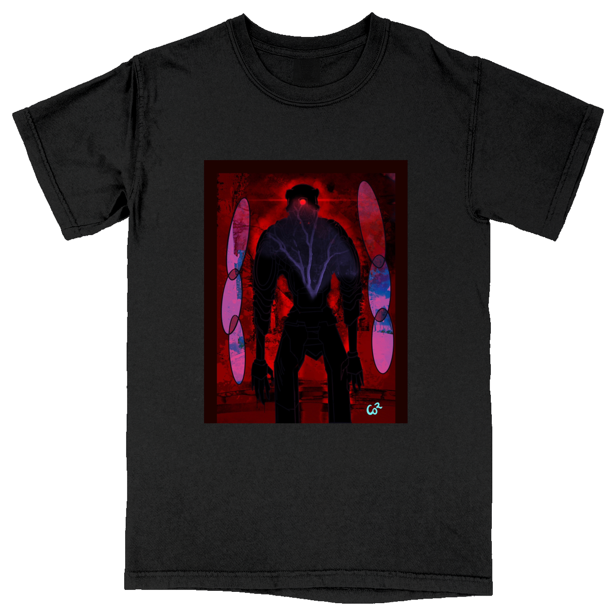 Comfort Colors Soft Heavyweight Tee - Black - front