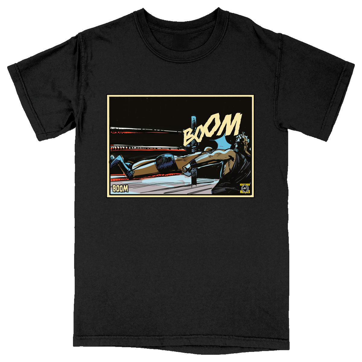 Comfort Colors Soft Heavyweight Tee - Black - front