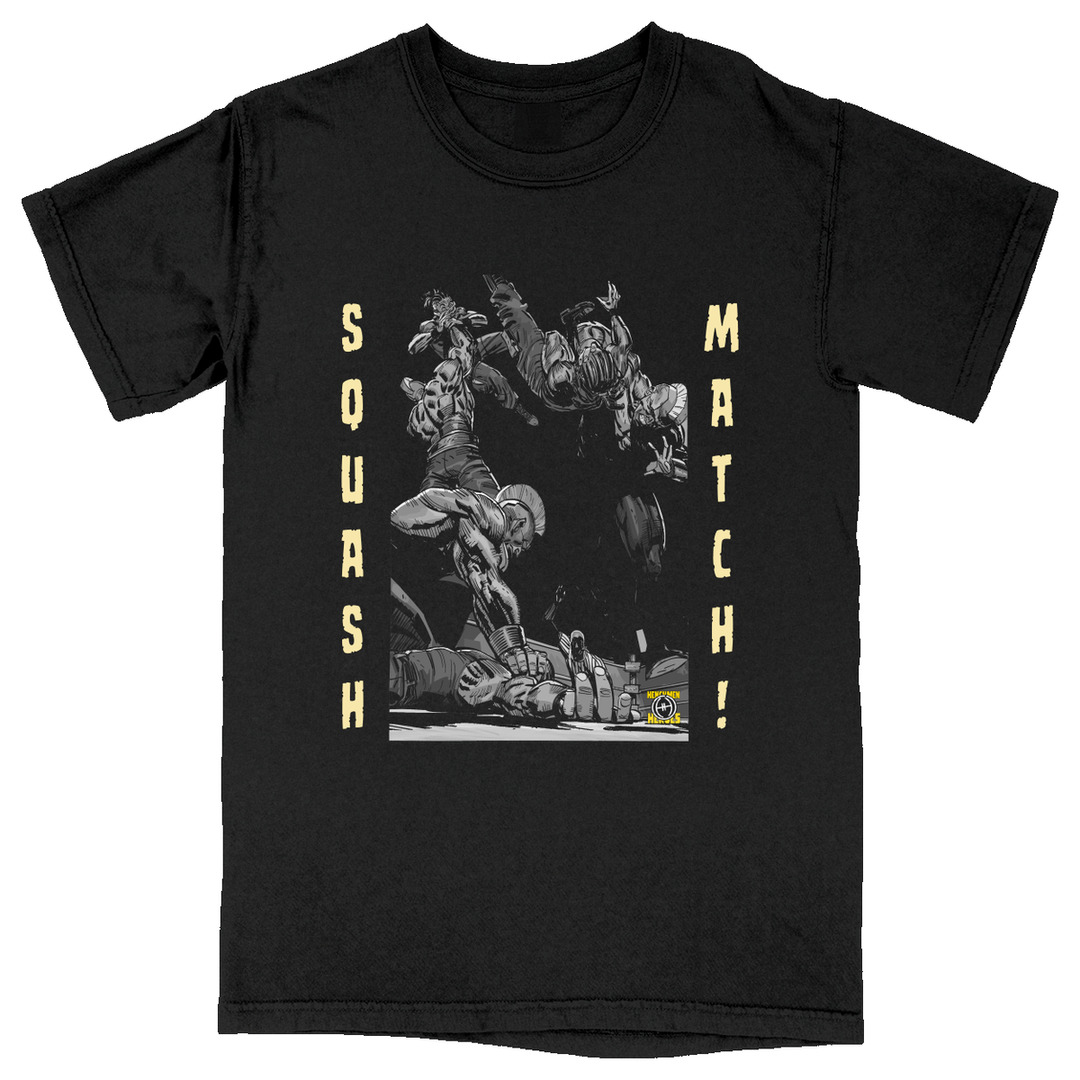 Comfort Colors Soft Heavyweight Tee - Black - front