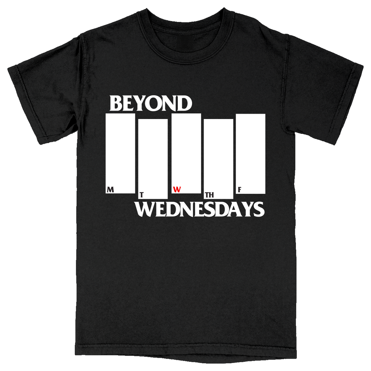 Comfort Colors Soft Heavyweight Tee - Black - front***Black|||Comfort Colors Soft Heavyweight Tee