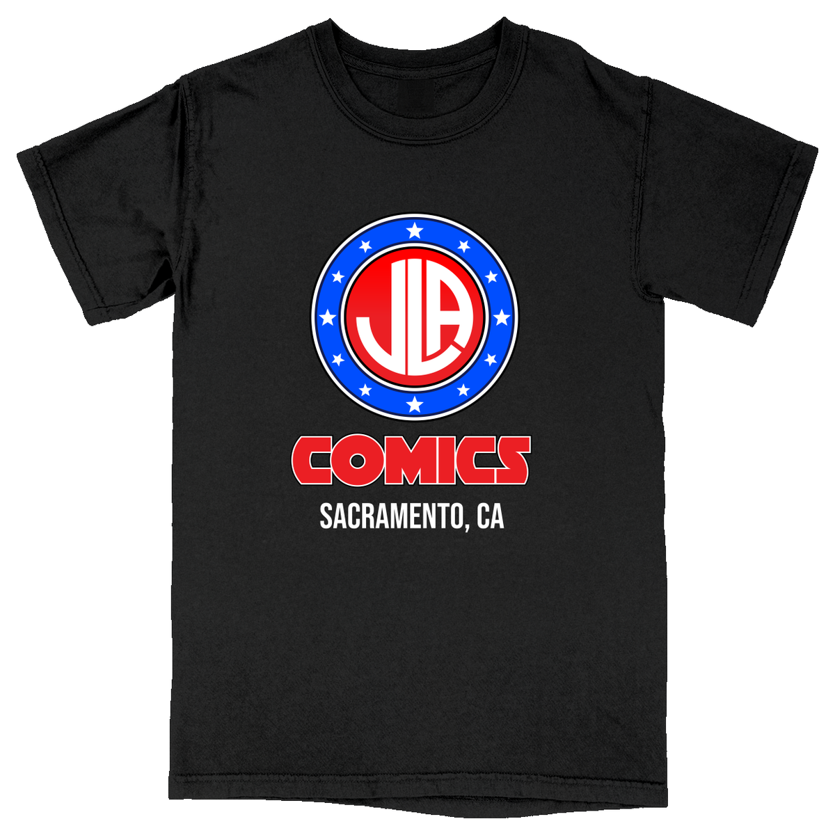 Comfort Colors Soft Heavyweight Tee - Black - front