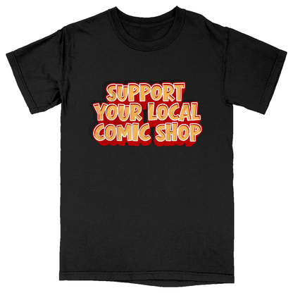 Comfort Colors Soft Heavyweight Tee - Black - front