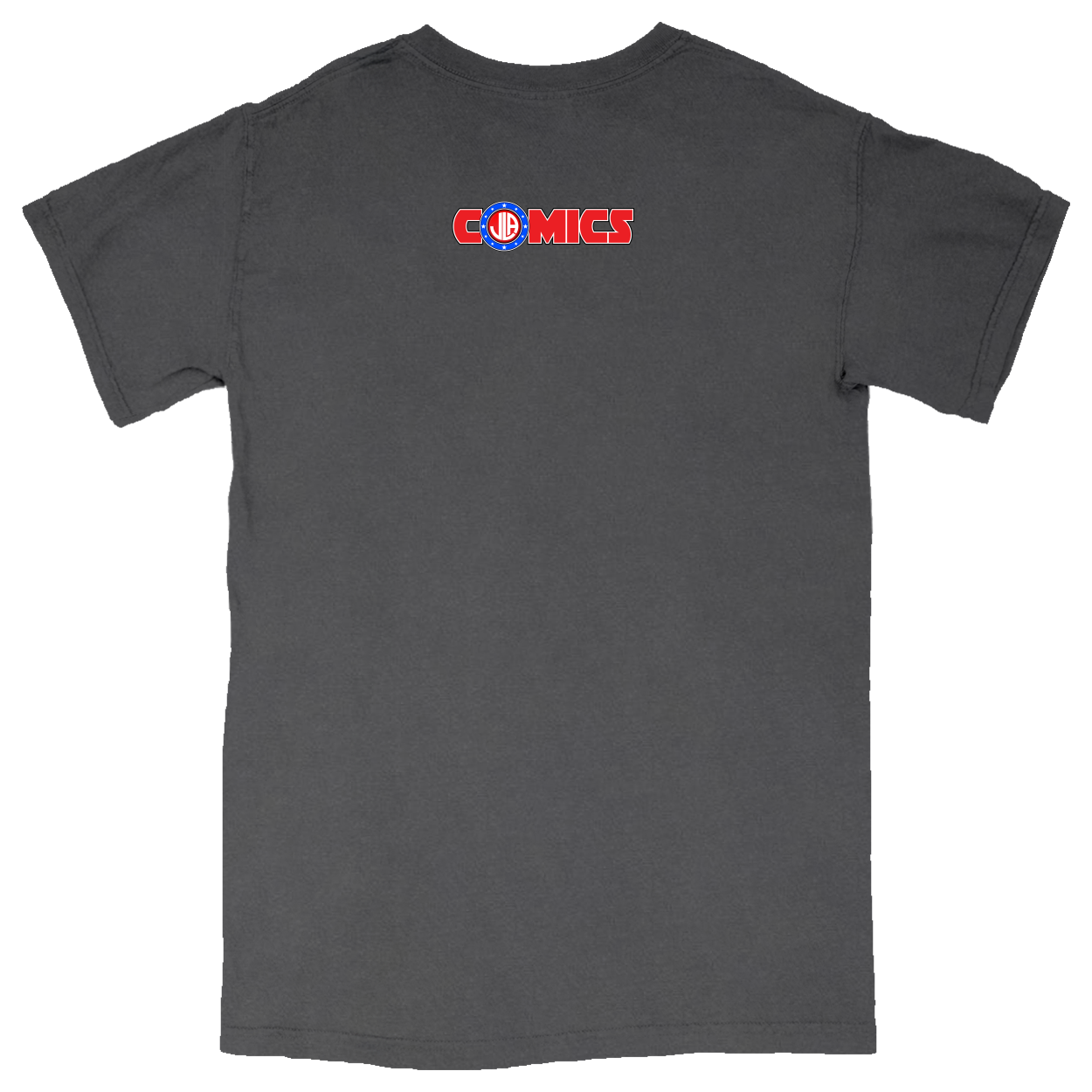 Comfort Colors Soft Heavyweight Tee - Charcoal - back***Charcoal|||Comfort Colors Soft Heavyweight Tee