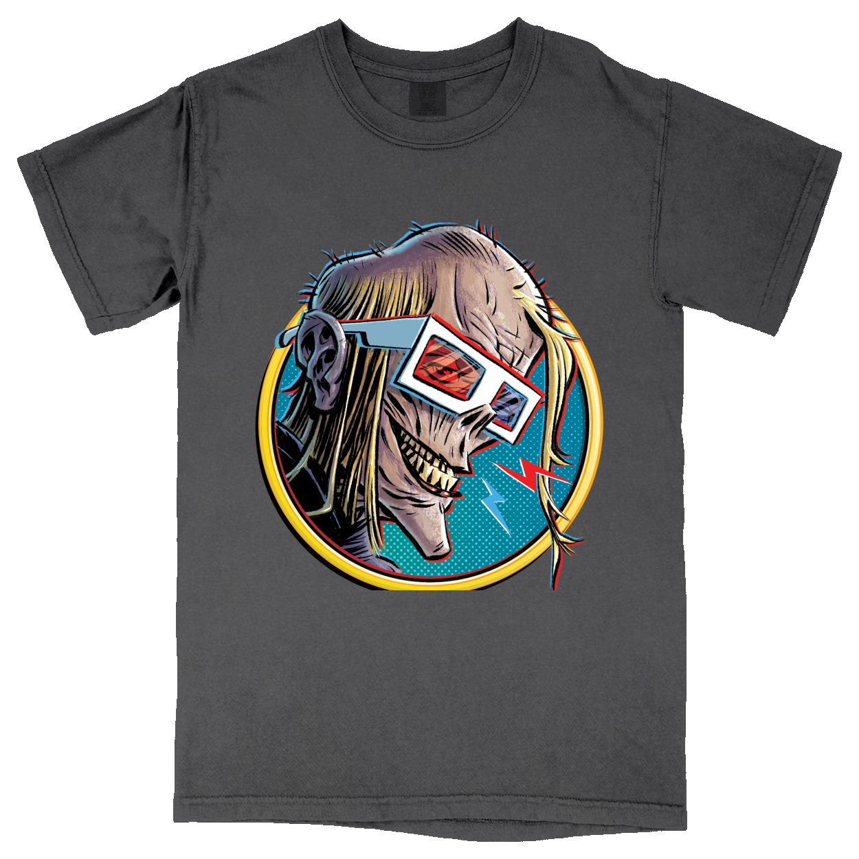 Comfort Colors Soft Heavyweight Tee - Charcoal - front
