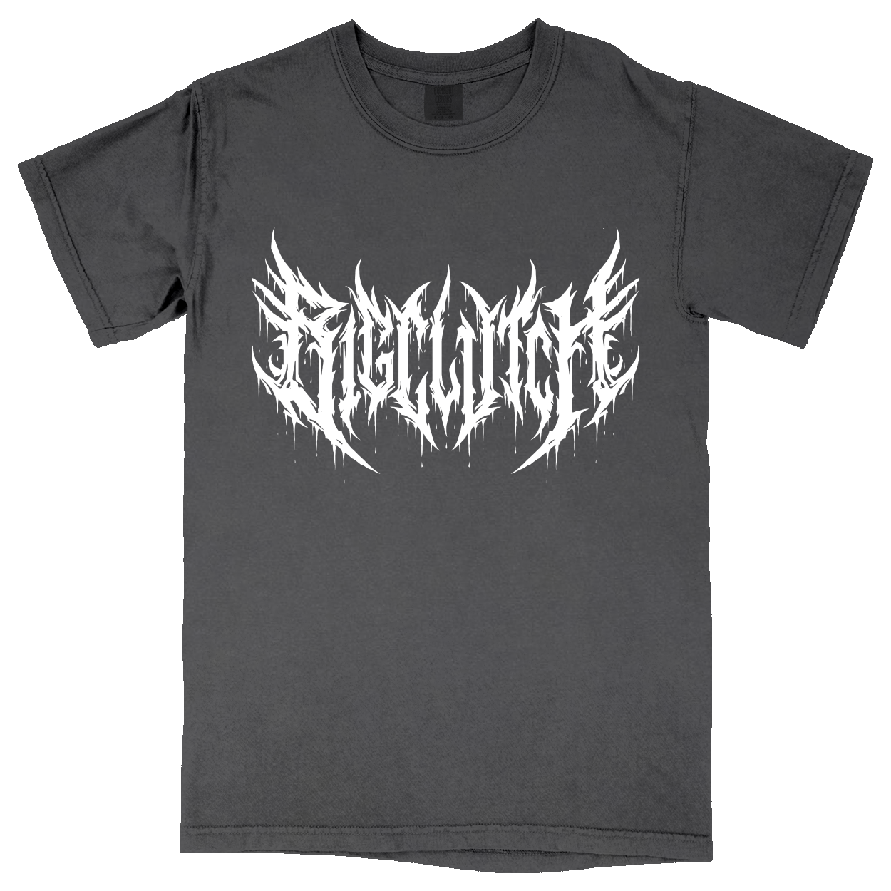 Comfort Colors Soft Heavyweight Tee - Charcoal - front