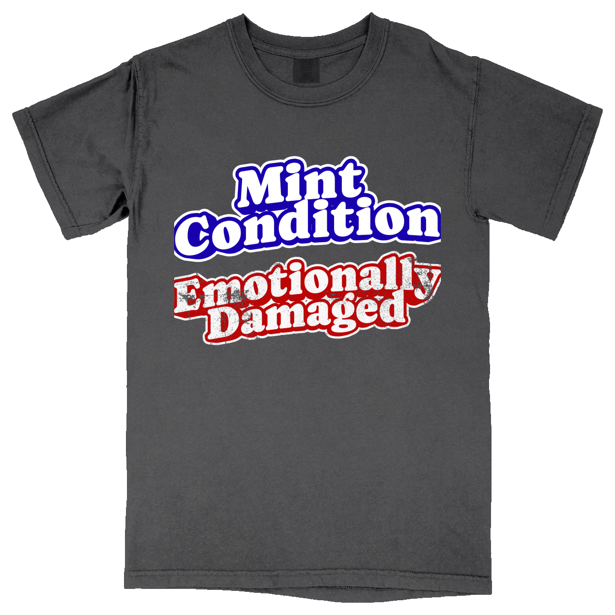 Comfort Colors Soft Heavyweight Tee - Charcoal - front