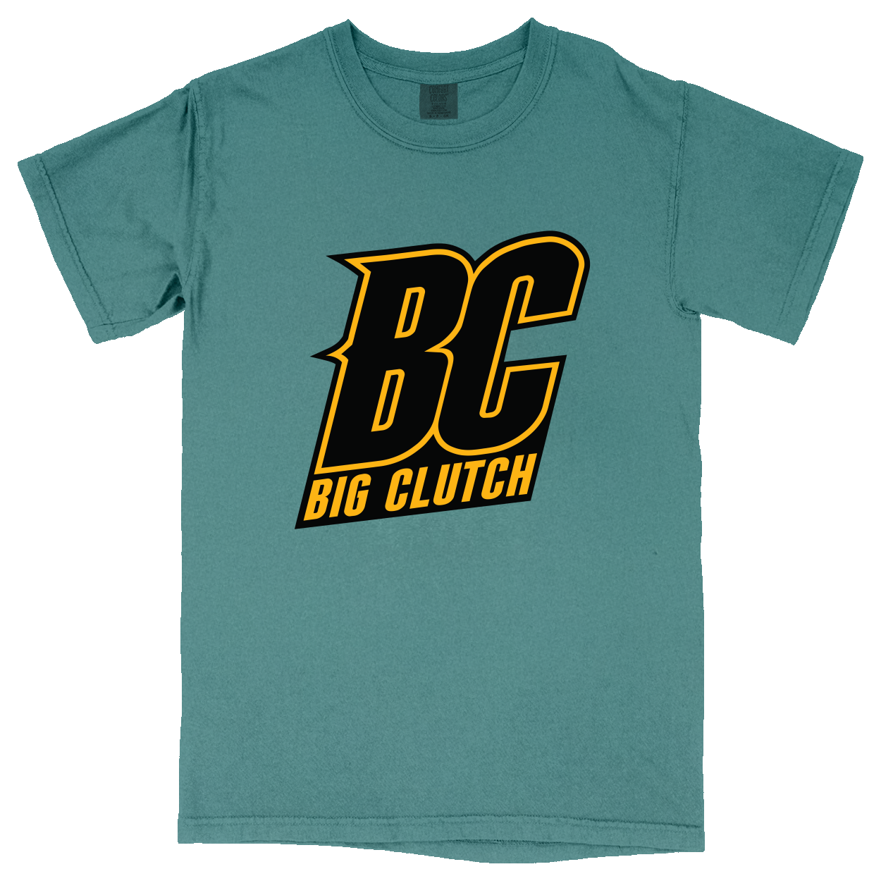 Comfort Colors Soft Heavyweight Tee - Green - front***Green|||Comfort Colors Soft Heavyweight Tee