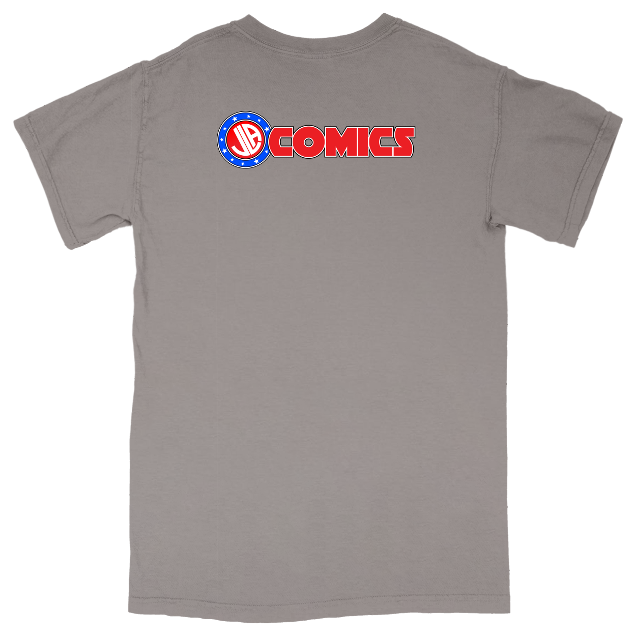 Comfort Colors Soft Heavyweight Tee - Heather Grey - back