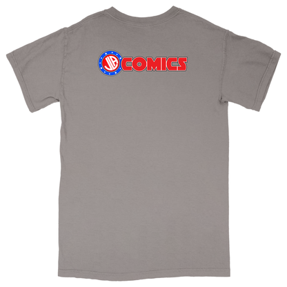 Comfort Colors Soft Heavyweight Tee - Heather Grey - back