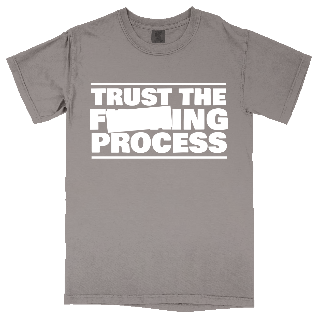 Comfort Colors Soft Heavyweight Tee - Heather Grey - front