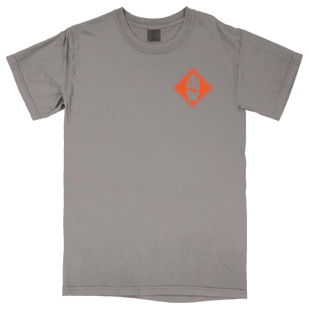 Comfort Colors Soft Heavyweight Tee - Heather Grey - front