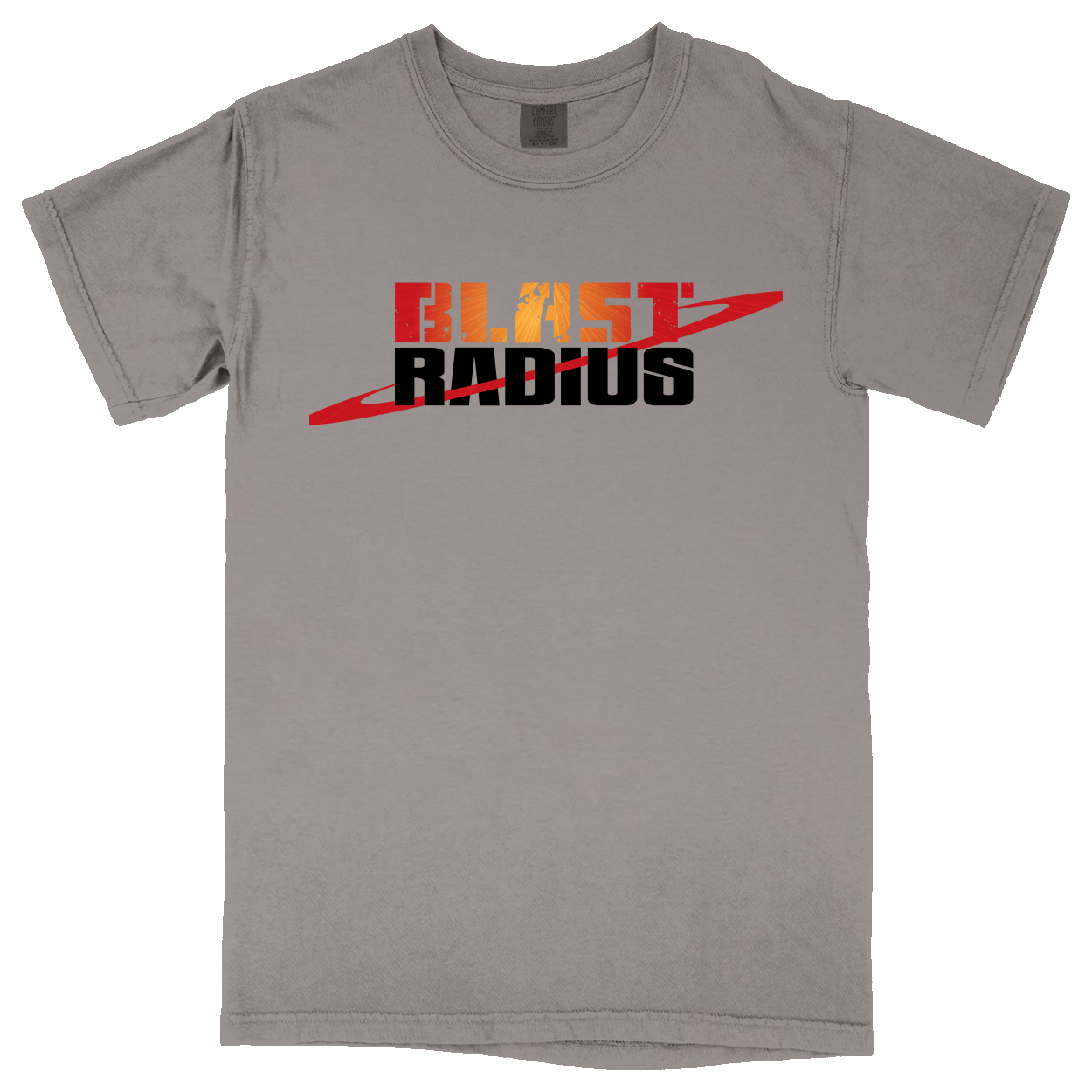 Comfort Colors Soft Heavyweight Tee - Heather Grey - front***Heather Grey|||Comfort Colors Soft Heavyweight Tee