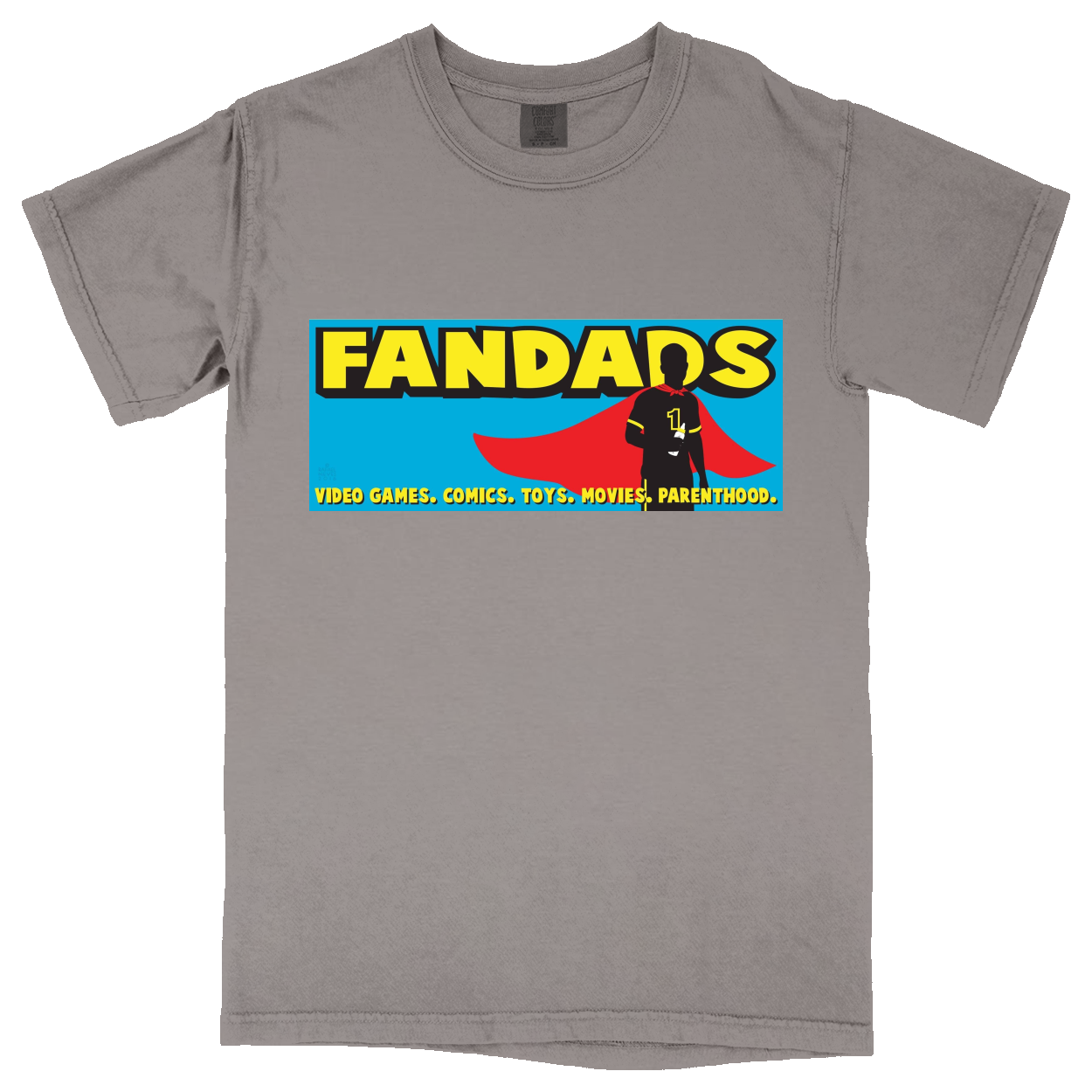 Comfort Colors Soft Heavyweight Tee - Heather Grey - front