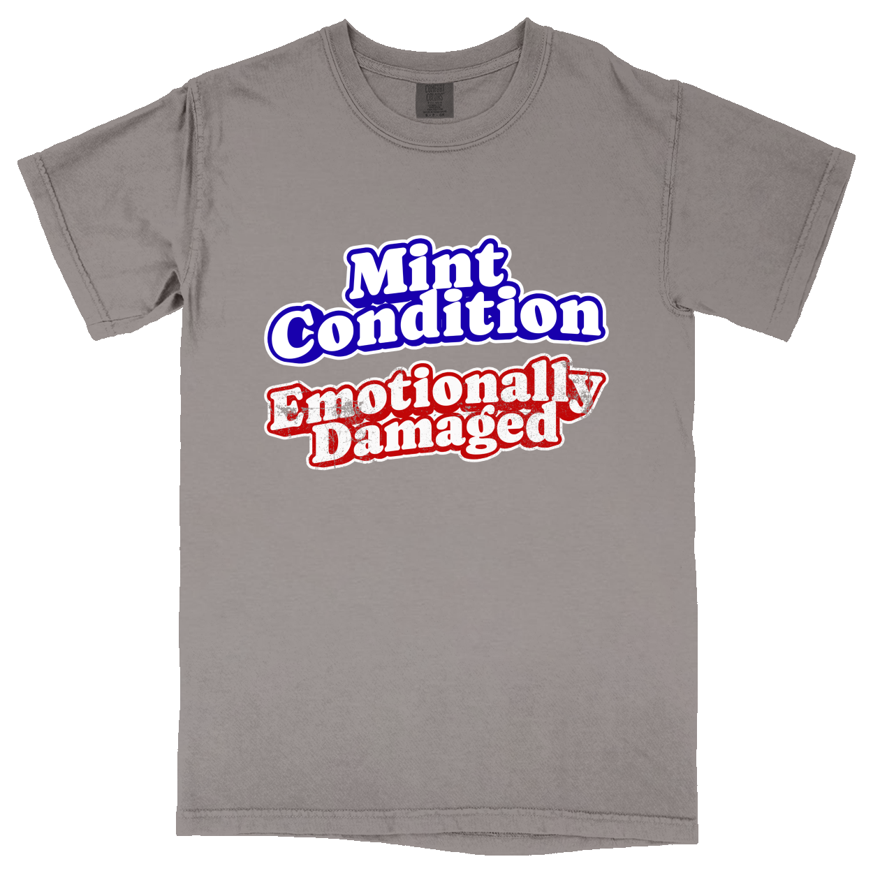 Comfort Colors Soft Heavyweight Tee - Heather Grey - front
