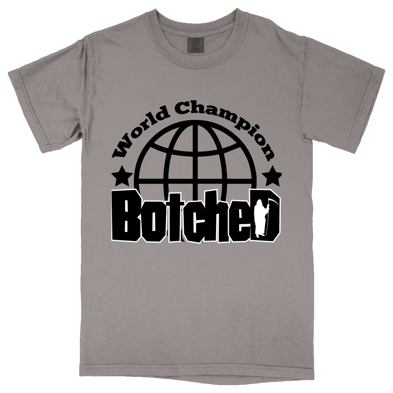 Comfort Colors Soft Heavyweight Tee - Heather Grey - front