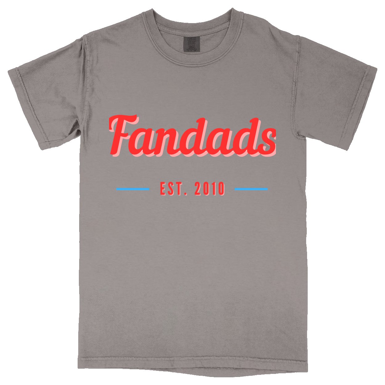 Comfort Colors Soft Heavyweight Tee - Heather Grey - front