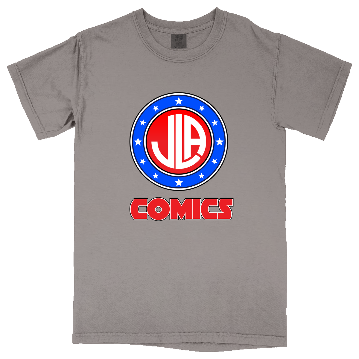 Comfort Colors Soft Heavyweight Tee - Heather Grey - front