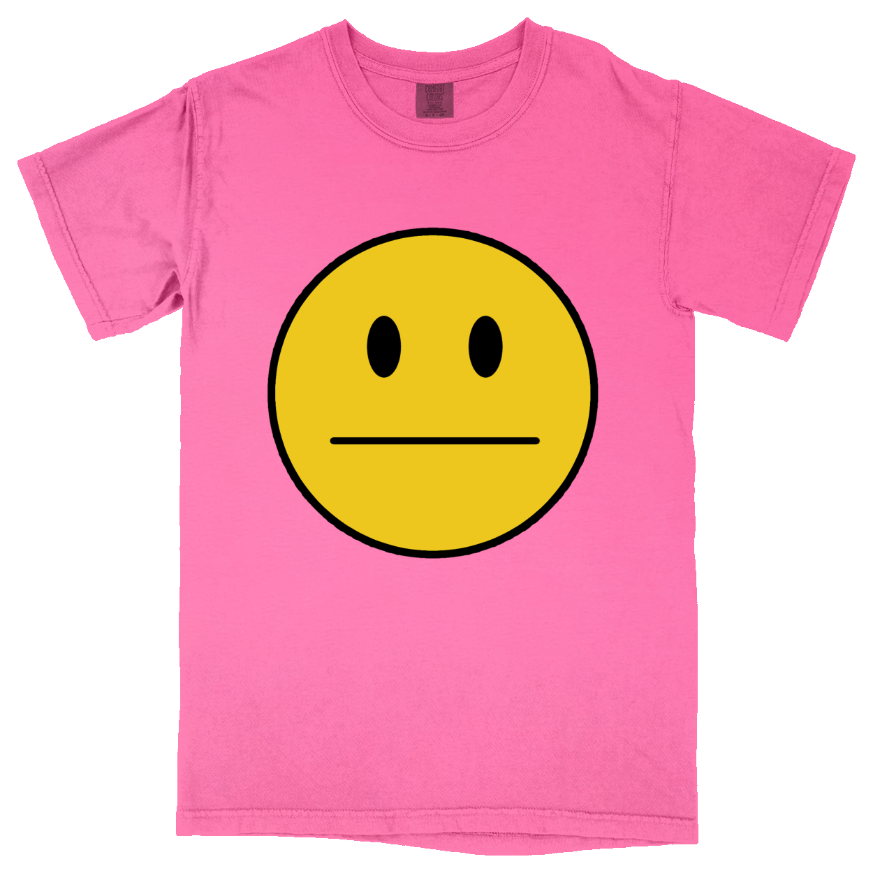 Comfort Colors Soft Heavyweight Tee - Hot Pink - front