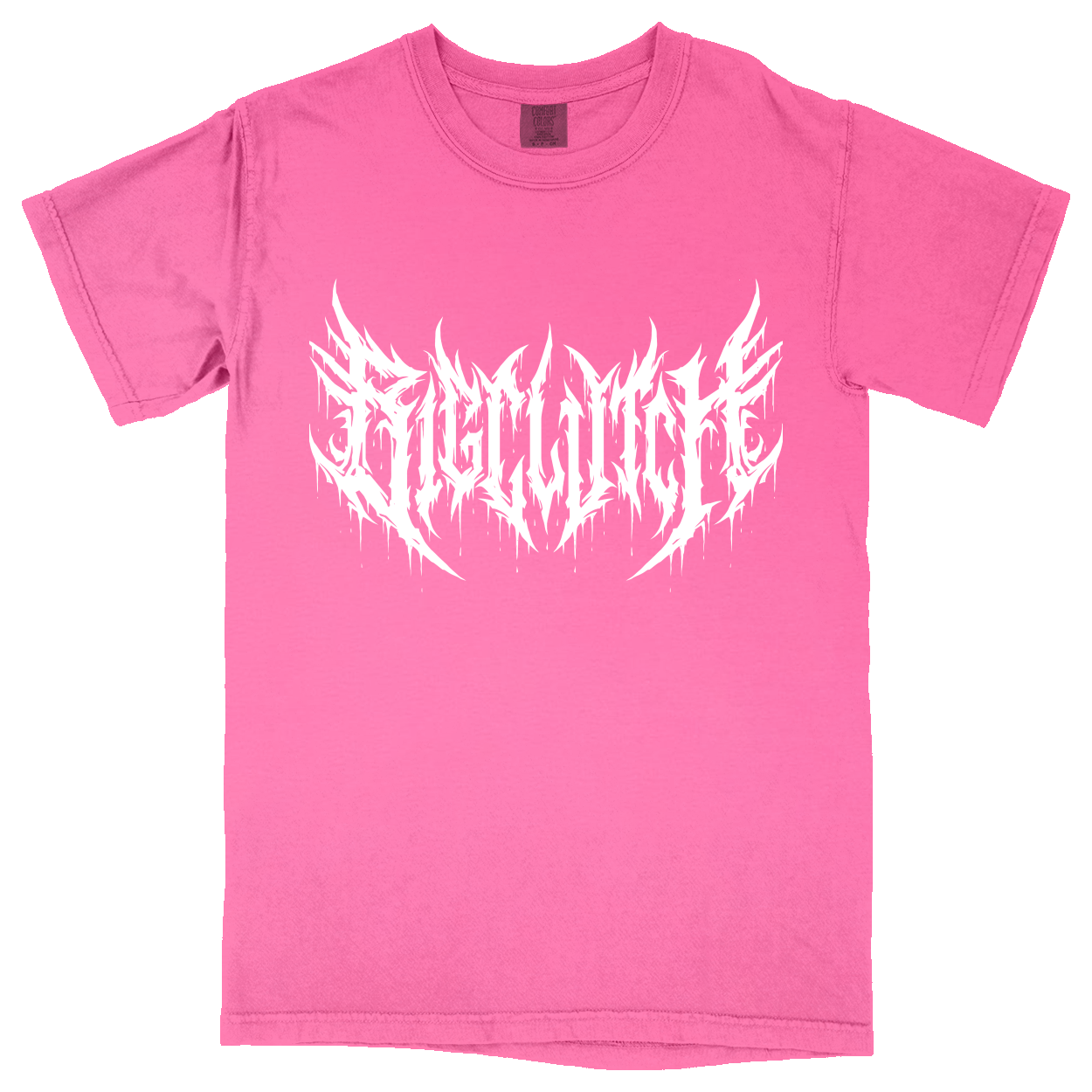 Comfort Colors Soft Heavyweight Tee - Hot Pink - front