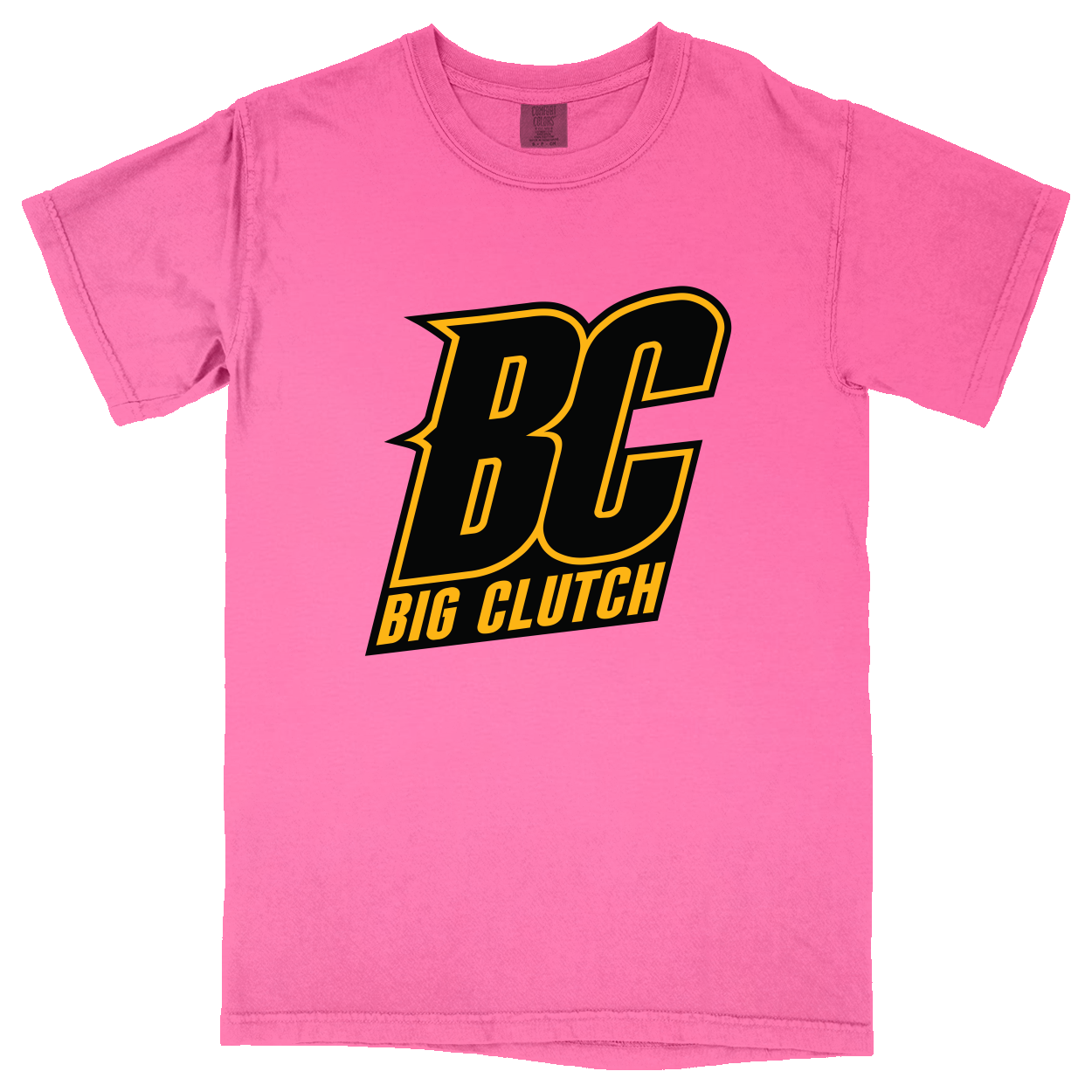 Comfort Colors Soft Heavyweight Tee - Hot Pink - front