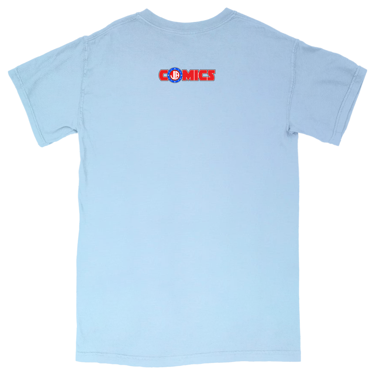 Comfort Colors Soft Heavyweight Tee - Light Blue - back***Light Blue|||Comfort Colors Soft Heavyweight Tee