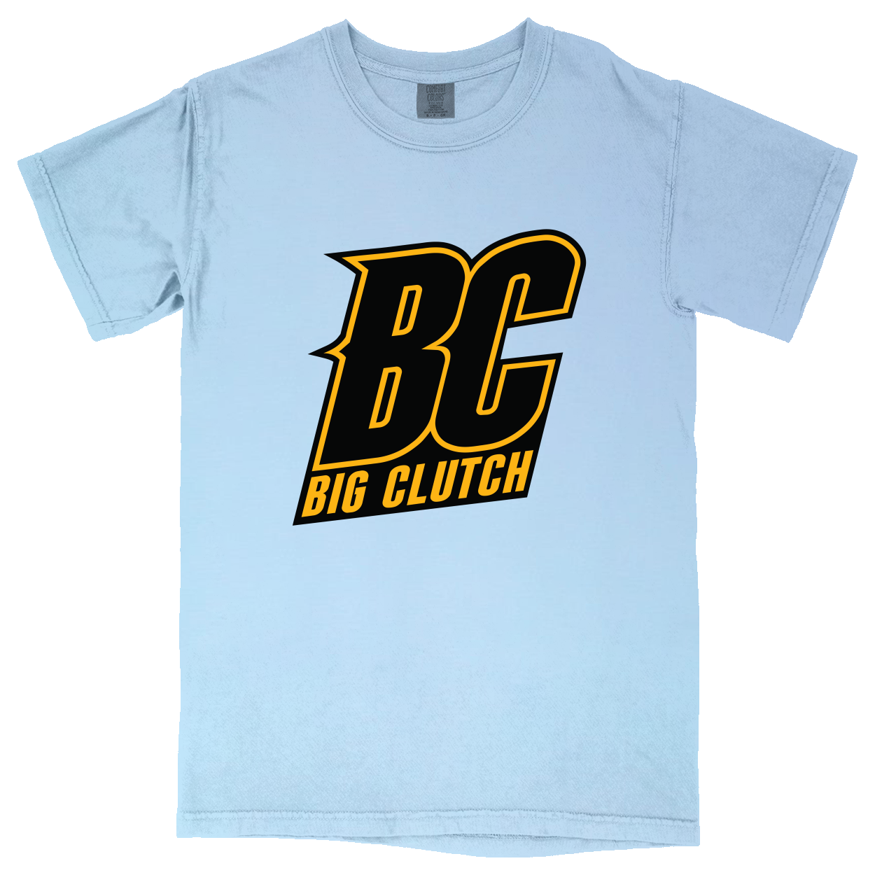 Comfort Colors Soft Heavyweight Tee - Light Blue - front***Light Blue|||Comfort Colors Soft Heavyweight Tee