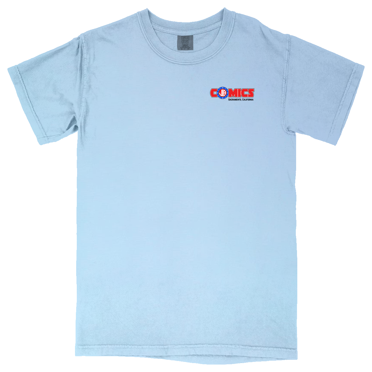 Comfort Colors Soft Heavyweight Tee - Light Blue - front