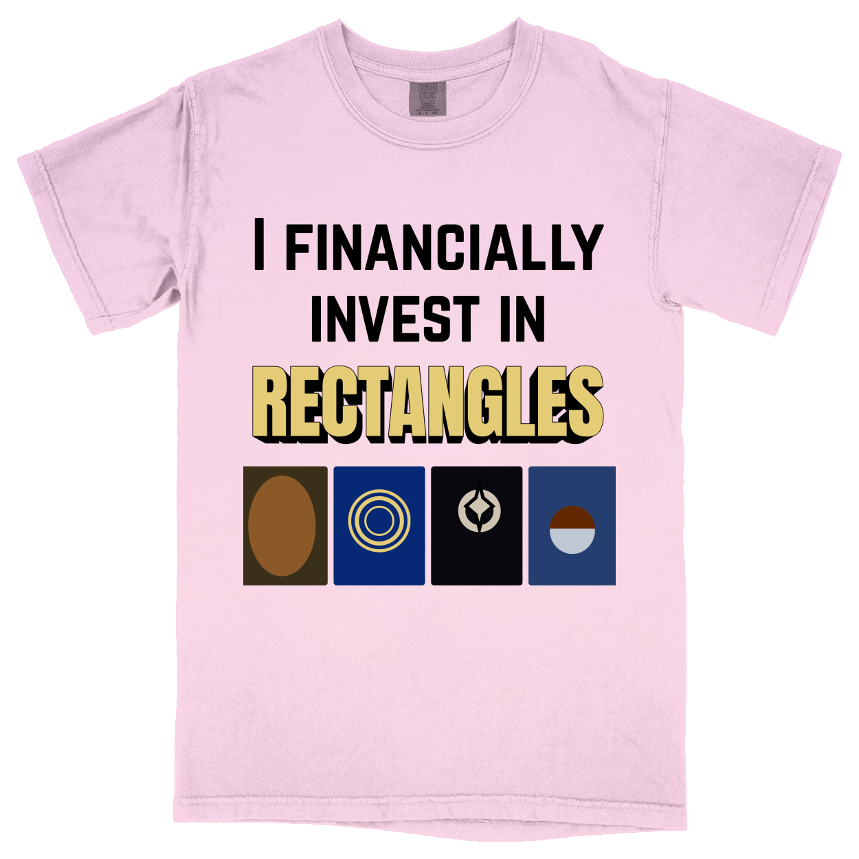 Comfort Colors Soft Heavyweight Tee - Light Pink - front