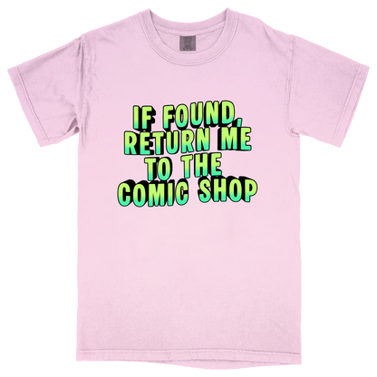 Comfort Colors Soft Heavyweight Tee - Light Pink - front