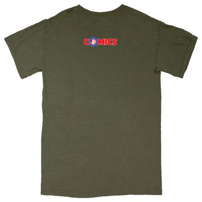 Comfort Colors Soft Heavyweight Tee - Military Green - back