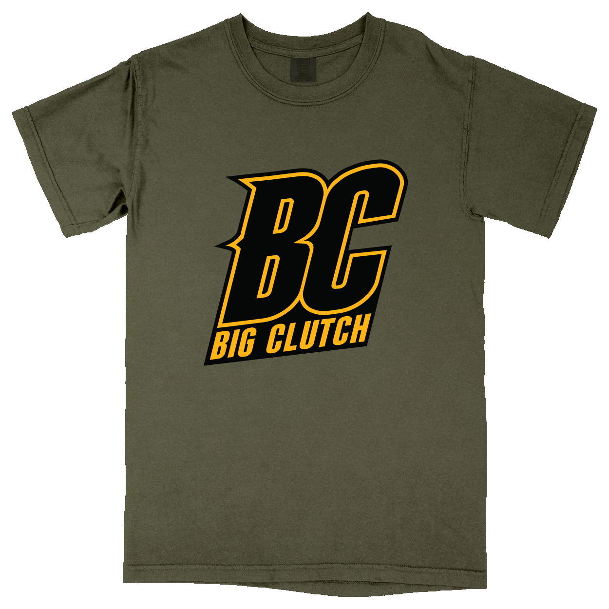 Comfort Colors Soft Heavyweight Tee - Military Green - front