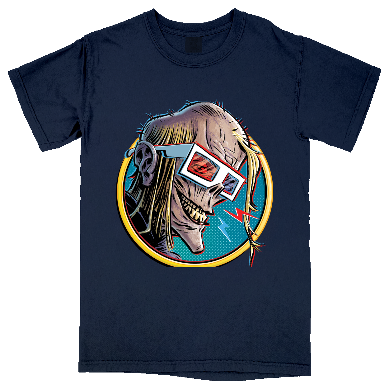 Comfort Colors Soft Heavyweight Tee - Navy - front