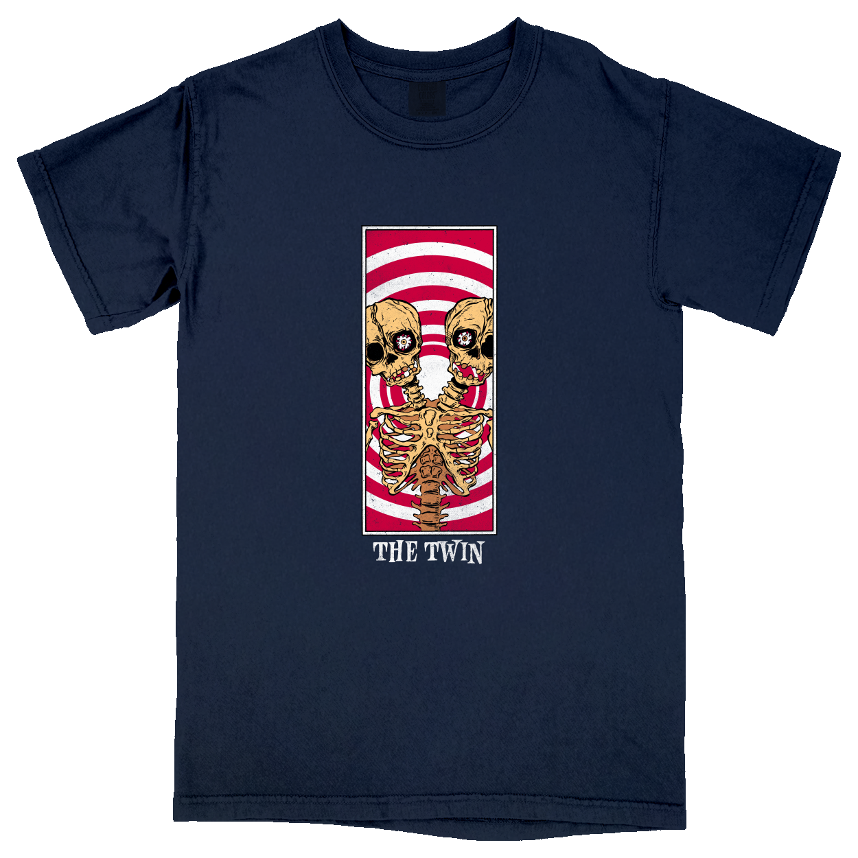 Comfort Colors Soft Heavyweight Tee - Navy - front***Navy|||Comfort Colors Soft Heavyweight Tee