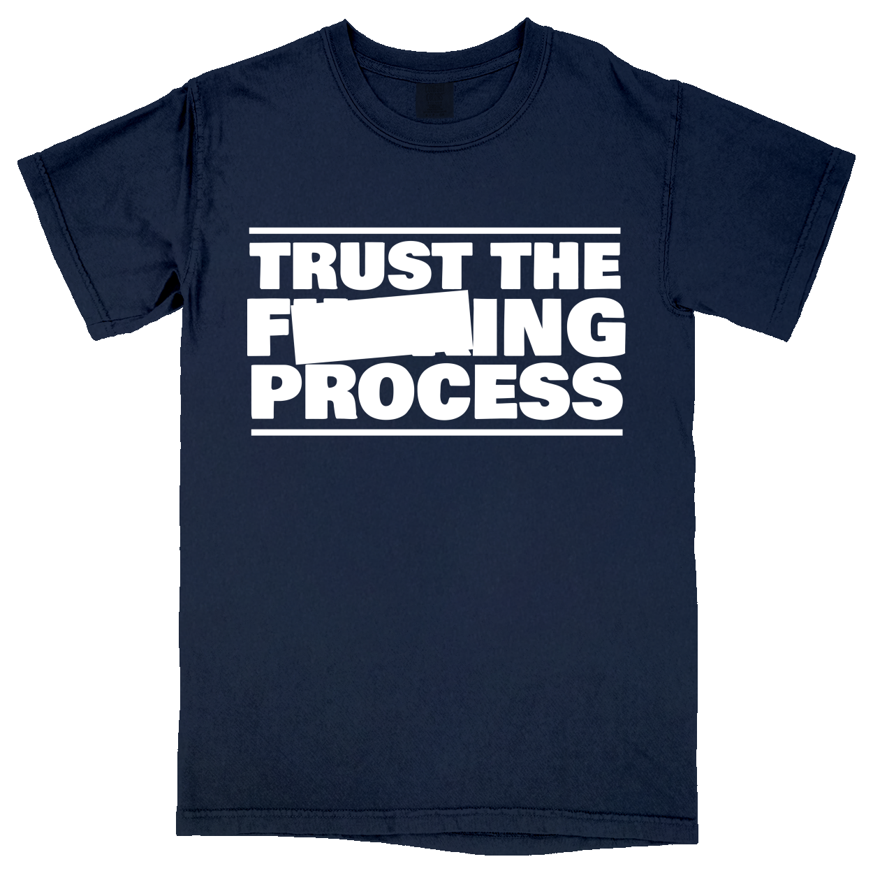 Comfort Colors Soft Heavyweight Tee - Navy - front
