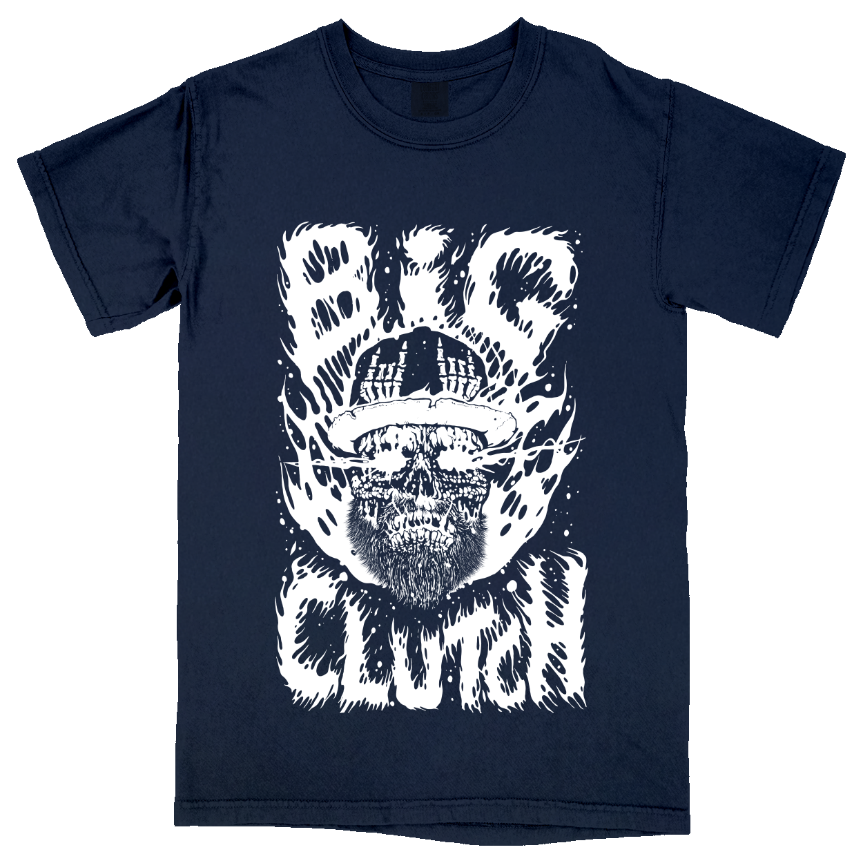 Comfort Colors Soft Heavyweight Tee - Navy - front