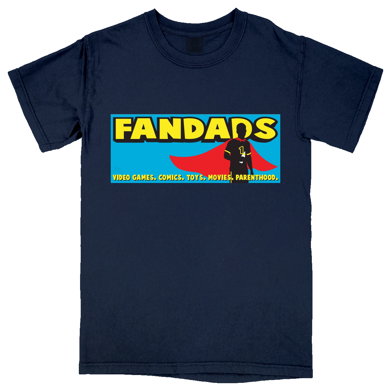 Comfort Colors Soft Heavyweight Tee - Navy - front