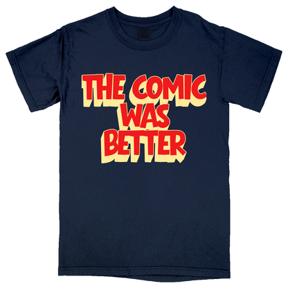 Comfort Colors Soft Heavyweight Tee - Navy - front