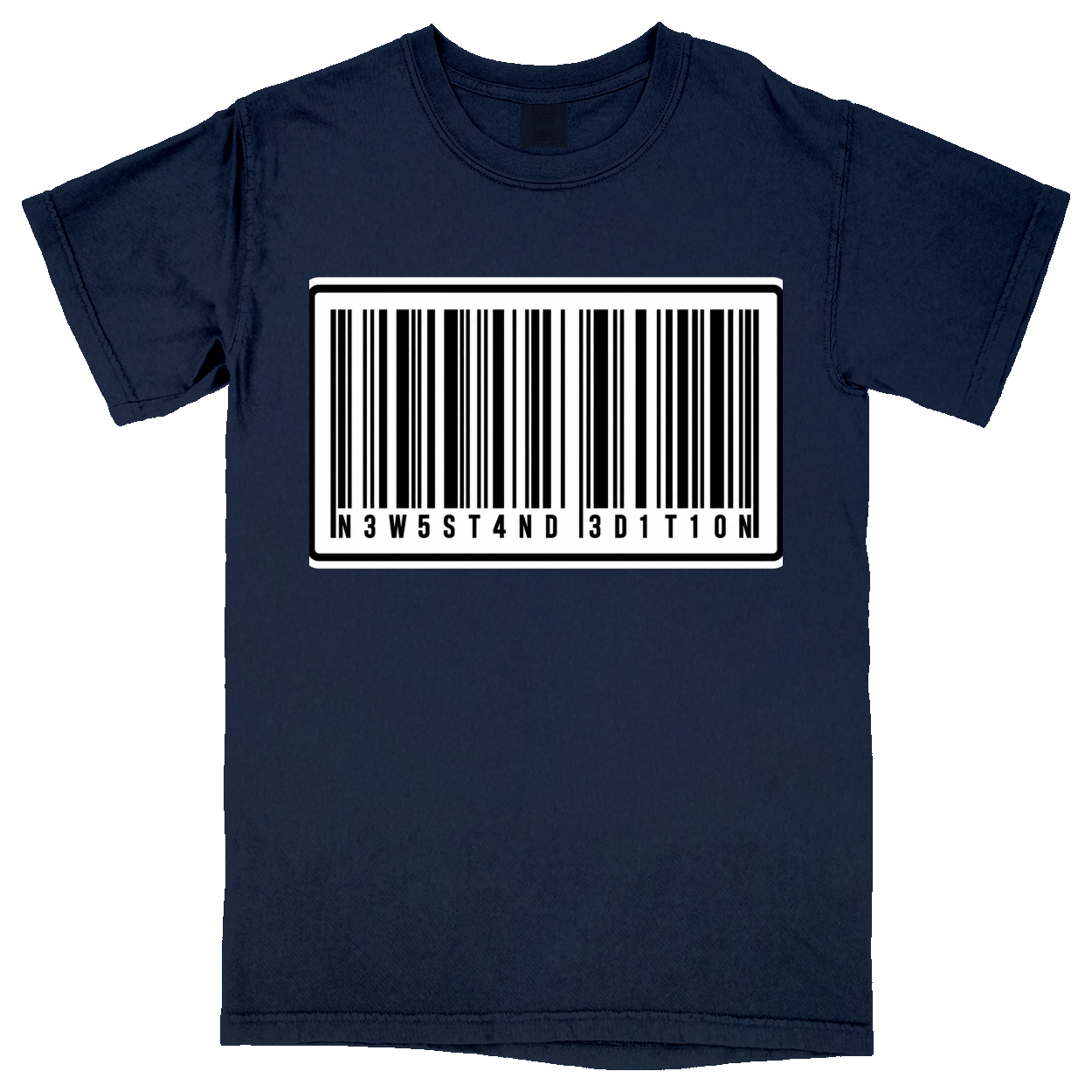 Comfort Colors Soft Heavyweight Tee - Navy - front***Navy|||Comfort Colors Soft Heavyweight Tee