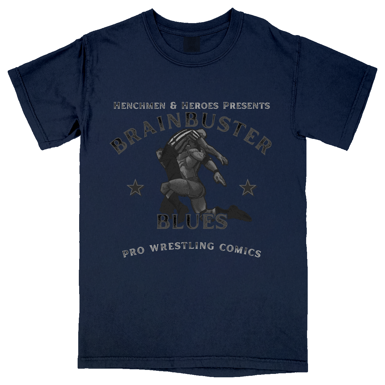 Comfort Colors Soft Heavyweight Tee - Navy - front