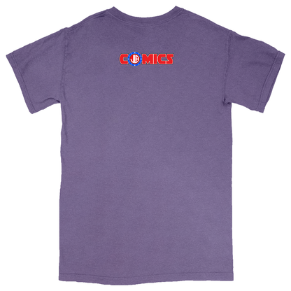 Comfort Colors Soft Heavyweight Tee - Purple - back