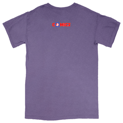Comfort Colors Soft Heavyweight Tee - Purple - back