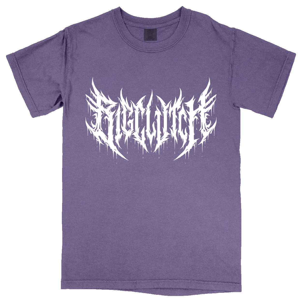 Comfort Colors Soft Heavyweight Tee - Purple - front***Purple|||Comfort Colors Soft Heavyweight Tee