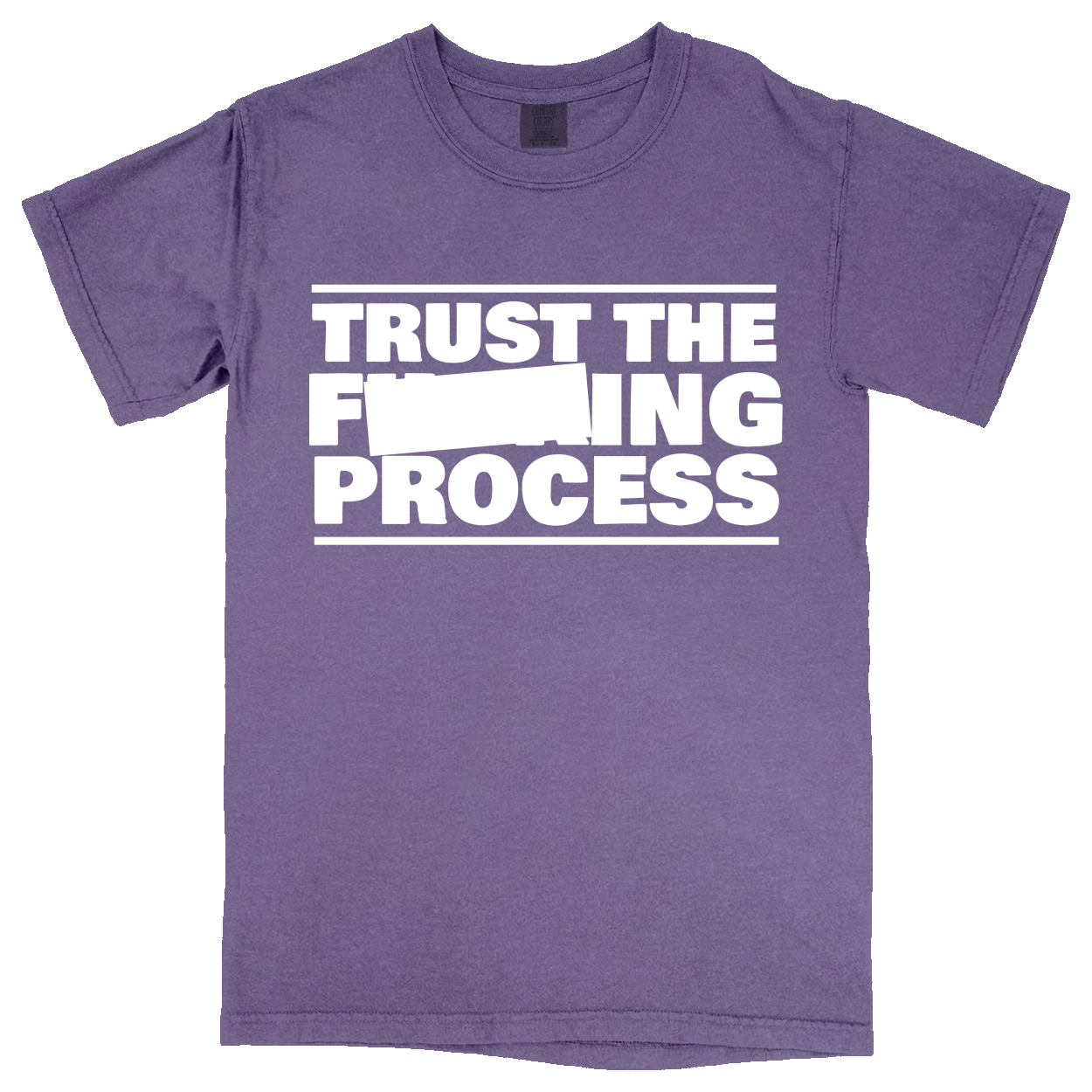 Comfort Colors Soft Heavyweight Tee - Purple - front